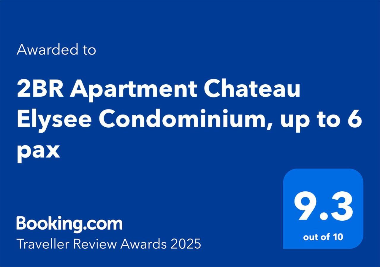 Paranaque City Cozy 2Br Staycation With Balcony Chateau Elysee For 4-6 Pax מראה חיצוני תמונה